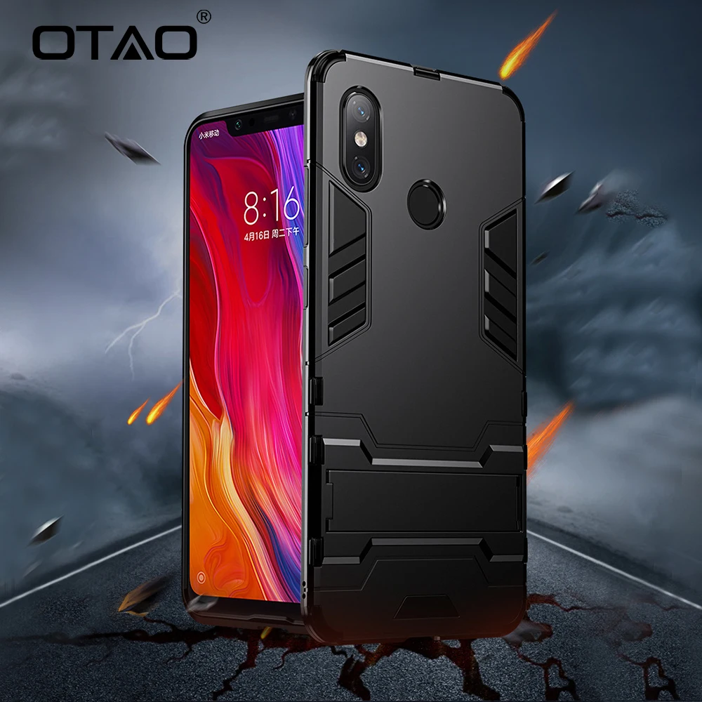 OTAO Новый противоударный защитный чехол для телефона Xiaomi 6 8 SE 5 5S 5X s роскошный