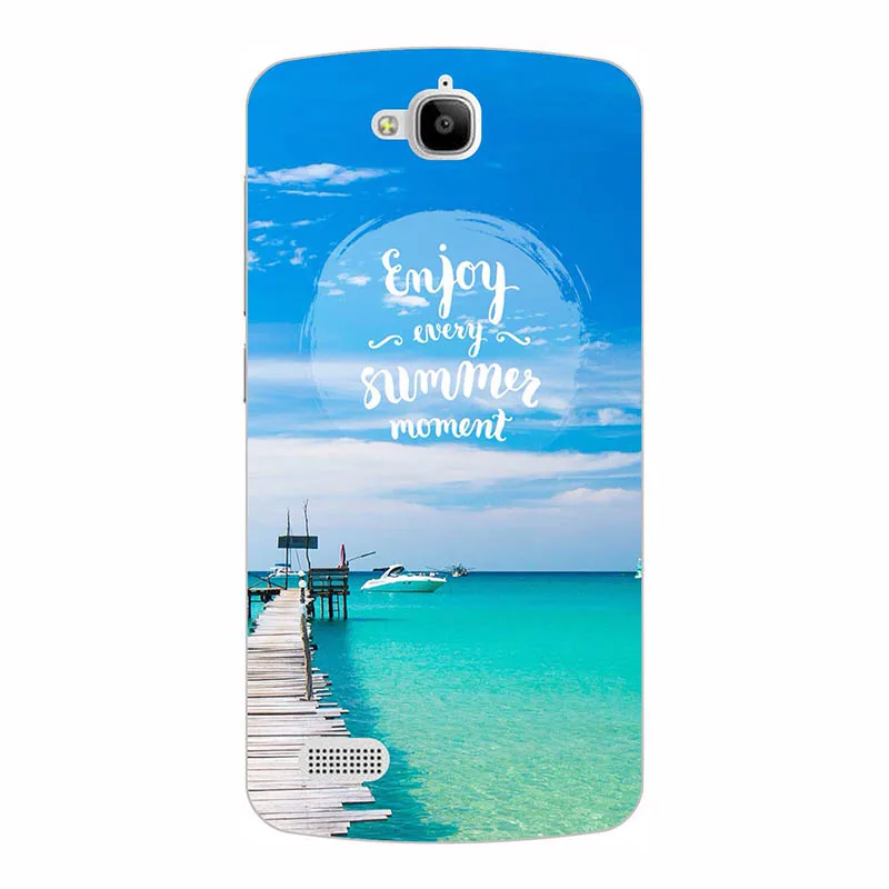 Чехол для Huawei Honor 3C Lite Play Holly оригинальный пластиковый цветной чехол телефона с