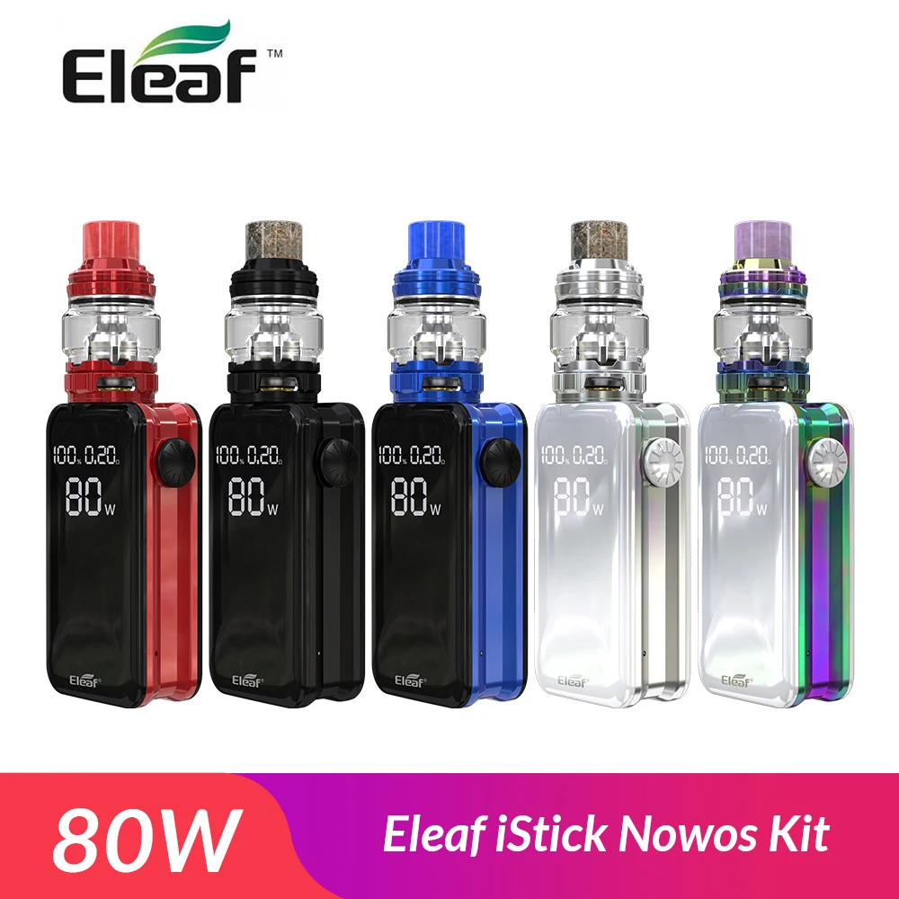 Электронная сигарета Eleaf iStick 80 Вт бак ELLO Duro 6 5 мл/2 мл встроенный аккумулятор 4400