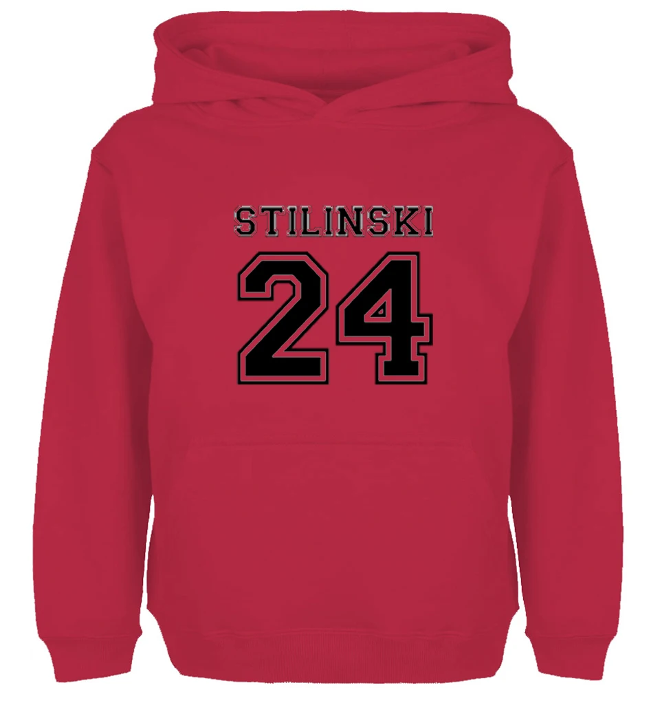 Модная толстовка унисекс Stilinski № 24 дизайнерская с капюшоном для подростков волк