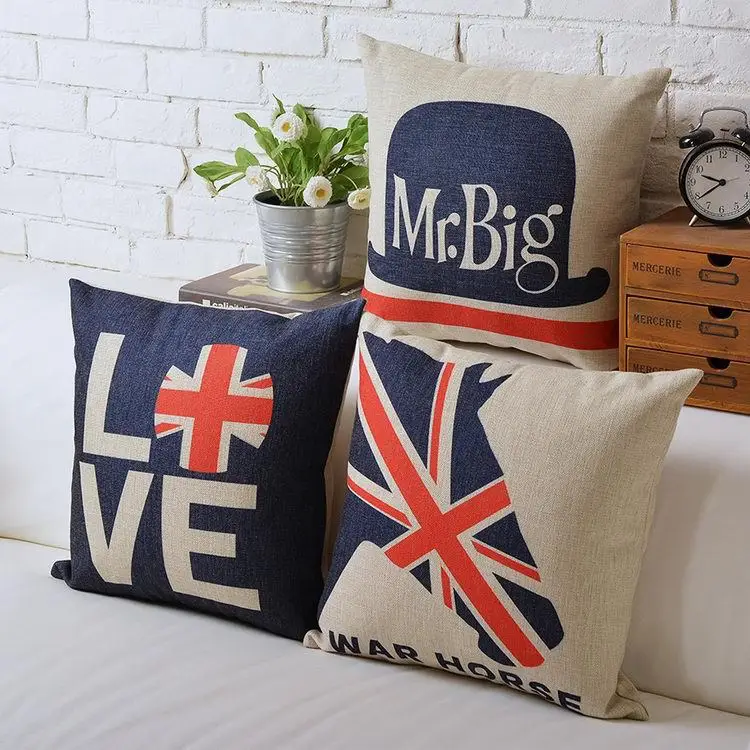 Хлопчатобумажная Наволочка на подушку простая в европейском и американском