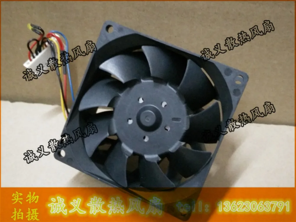 Бесплатная доставка Для Delta TFB0812UHE 5E54 DC 12V 2.34A 4 проводной разъем 90 мм 80x80x38 серверный