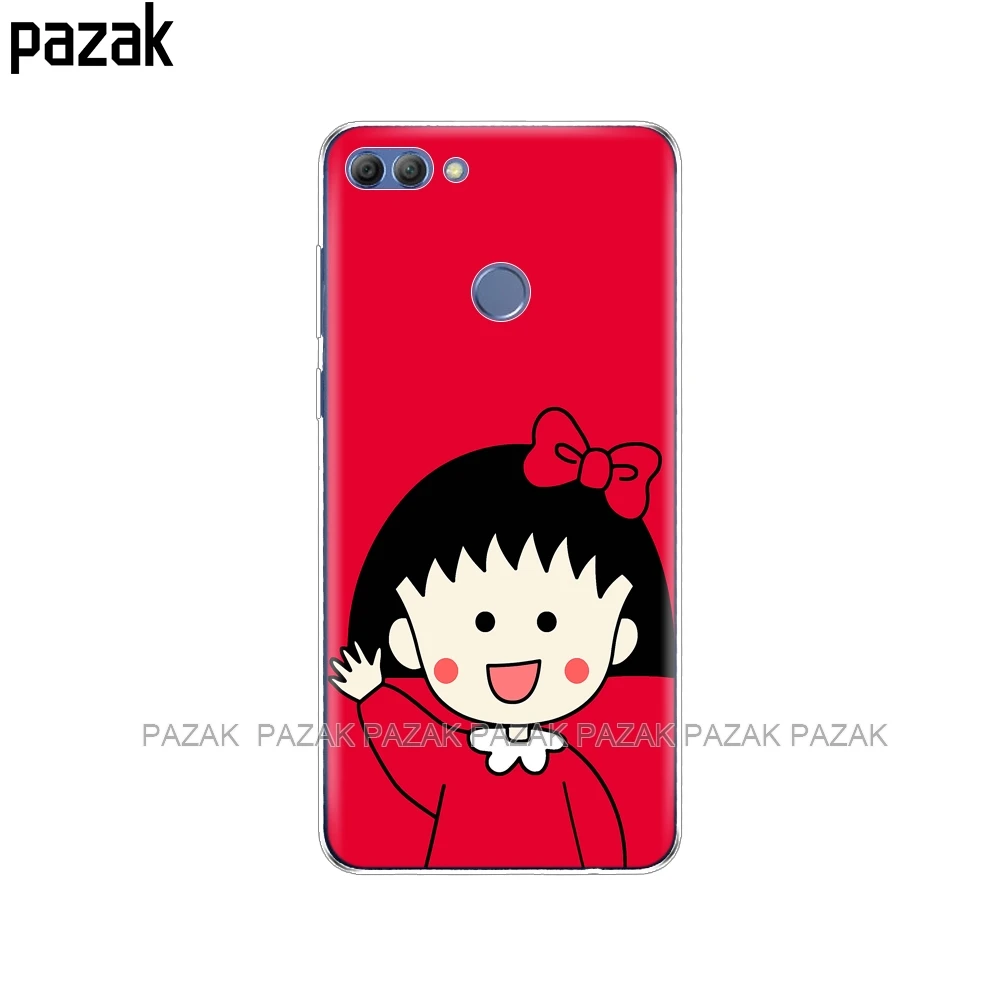 34503 Силиконовый чехол для телефона huawei p smart чехол Enjoy 7S чехол s для Psmart задняя крышка Полный 360 Защитный Мягкий ТПУ чехол Новинка - Цвет: 34503