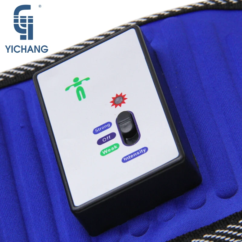 Электрический голубой массажный пояс YICHANG для похудения интеллектуальный