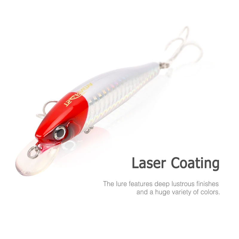 Tsurinoya Minnow приманка 85 мм/14 г тройные Крючки жесткая рыболовные приманки Leurre Souple