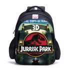 Популярный рюкзак с изображением динозавра мира, рюкзак с животным принтом для детей, сумки Юрского периода для девочек и мальчиков, Детская школа