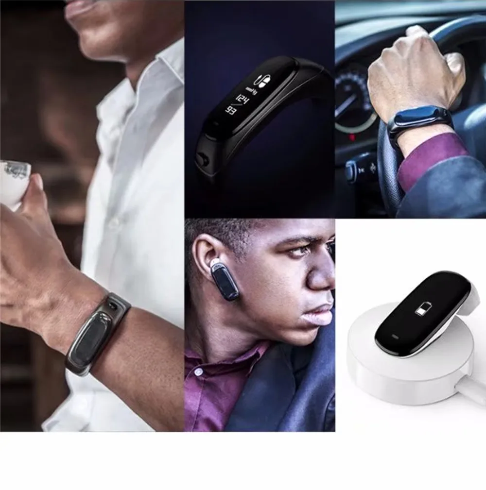 V08 умный браслет с сердечным ритмом и артериальным давлением Bluetooth гарнитура