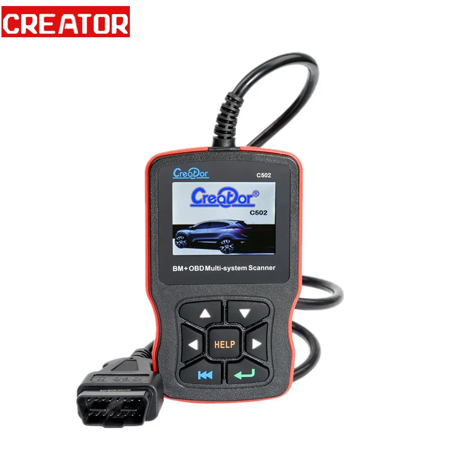 

Creator C502 for BENZ & OBDII/EOBD Multi-system Scanner