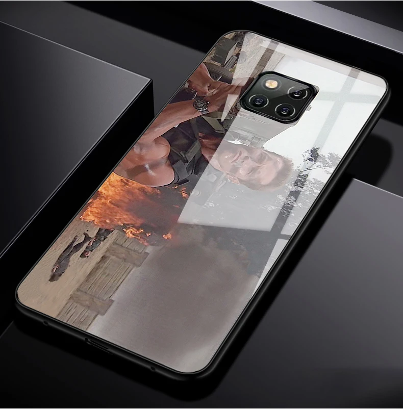 Чехол для Huawei Mate 20 Pro роскошный жесткий защитный чехол на заднюю панель из