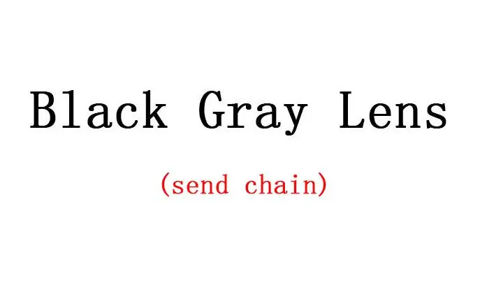5 Одиночные линзы солнцезащитные очки Британский Стиль Ретро Мультфильм Аниме Косплей Лолита очки паровой панк круглые очки отправка металлическая цепочка L3 - Цвет линз: 5