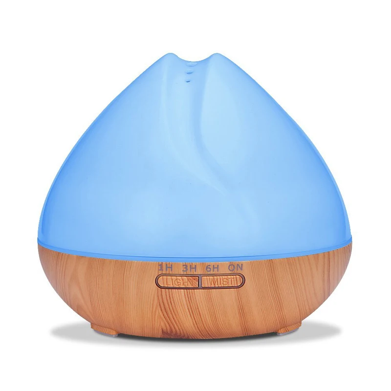 Ультразвуковой увлажнитель воздуха с аромадиффузором 7 цветов 400 мл | Бытовая