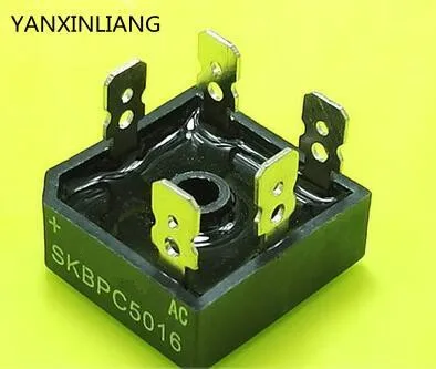 Трехфазный мостовой выпрямитель SKBPC5016 50 А 1600 в медная ножная пластиковая