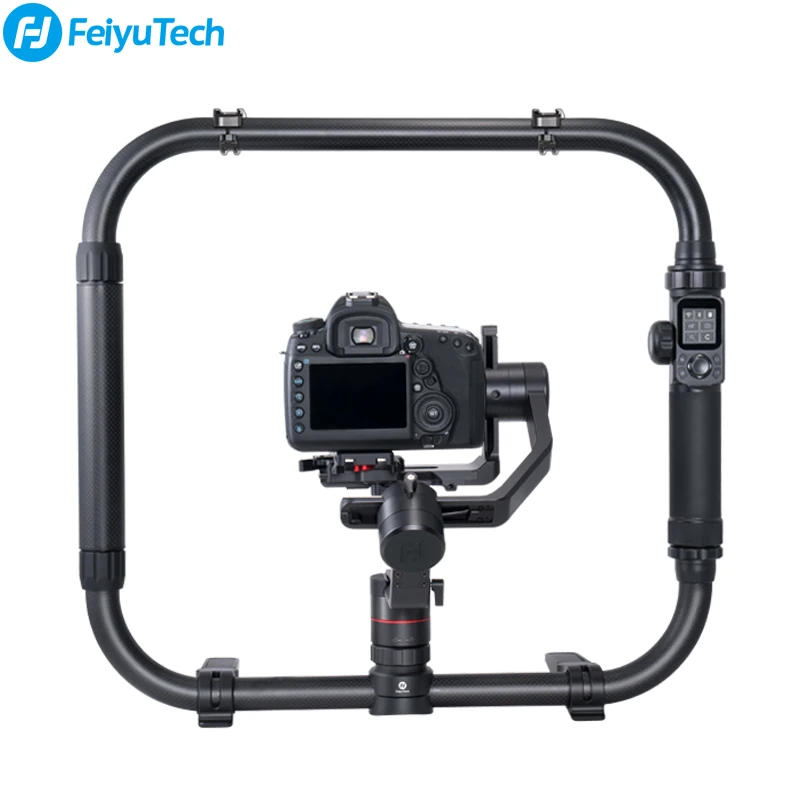 FeiyuTech AK4000 3-осевая карманная Камера карданный стабилизатор для sony Canon 5D 6D Mark Panasonic GH5 Nikon D850 4 кг Payloay - Цвет: AK4000 KIT