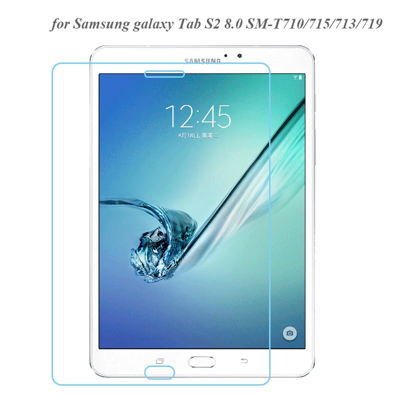 For Samsung SM-T710 Протектор экрана для samsung Galaxy Tab S2 8,0 9H 0,3 мм закаленное стекло для 8 ''samsung SM-T710 T713 T715 T71 T719 прозрачное стекло - Цвет: For Samsung SM-T710