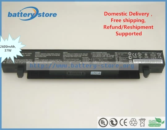 Настоящая аккумуляторная батарея для ноутбука A41-X550A ASUS F550C F552W R510JK Asus x500d A54C 14 4 V