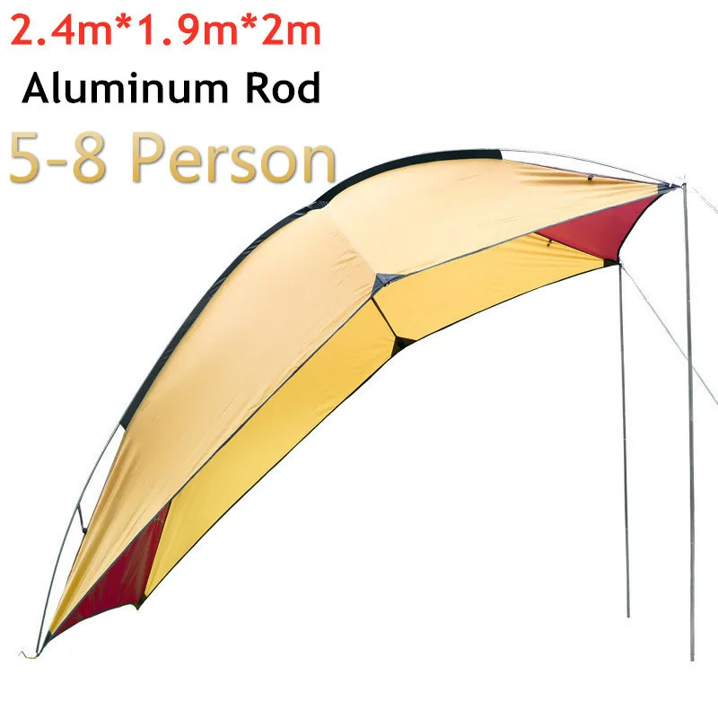 5-8 Person Portable Waterproof Camping Tourist Tent Outdoor Picnic Barbecue Anti UV Rain Proof Shade Shelter Awning Car Tents
5-8 Person Portable Waterproof Camping Tourist Tent Outdoor Picnic Barbecue Anti UV Rain Proof Shade Shelter Awning Car Tents
