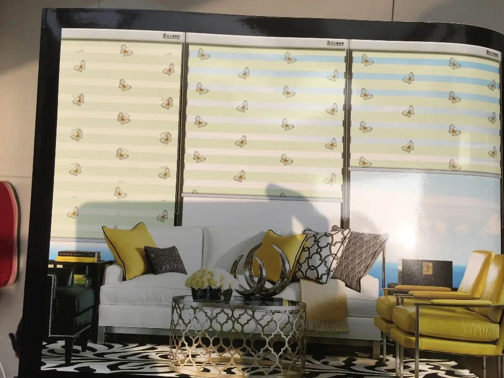 Бесплатная доставка популярные жалюзи в виде зебры и рулонные оконные шторы|rolling