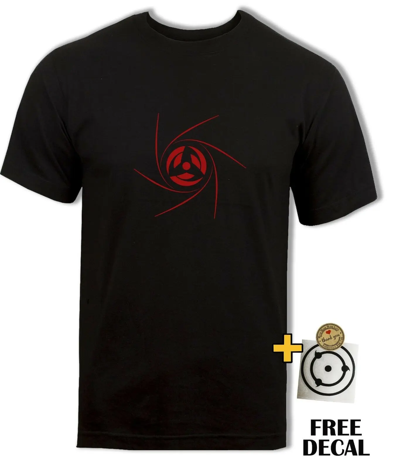 Футболка с Наруто Obito Uchiha Sharingan tee Itachi Madara Sasuke топ аниме|Мужские футболки| |
