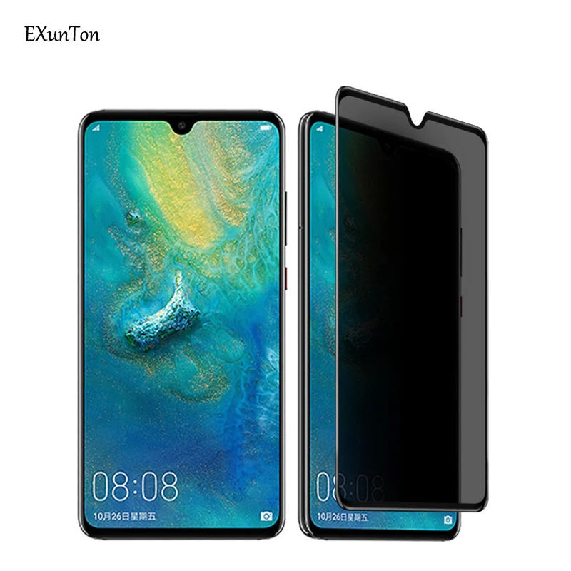 EXUNTON для Huawei Mate 20 Lite 20X антишпионское закаленное стекло защиты экрана Mate20