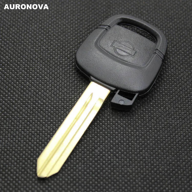 Auronva Новая замена чипов транспондера ключ оболочки для Nissan Sylphy Tiida Qashqai Livina Geniss запасной чехол для ключа автомобиля