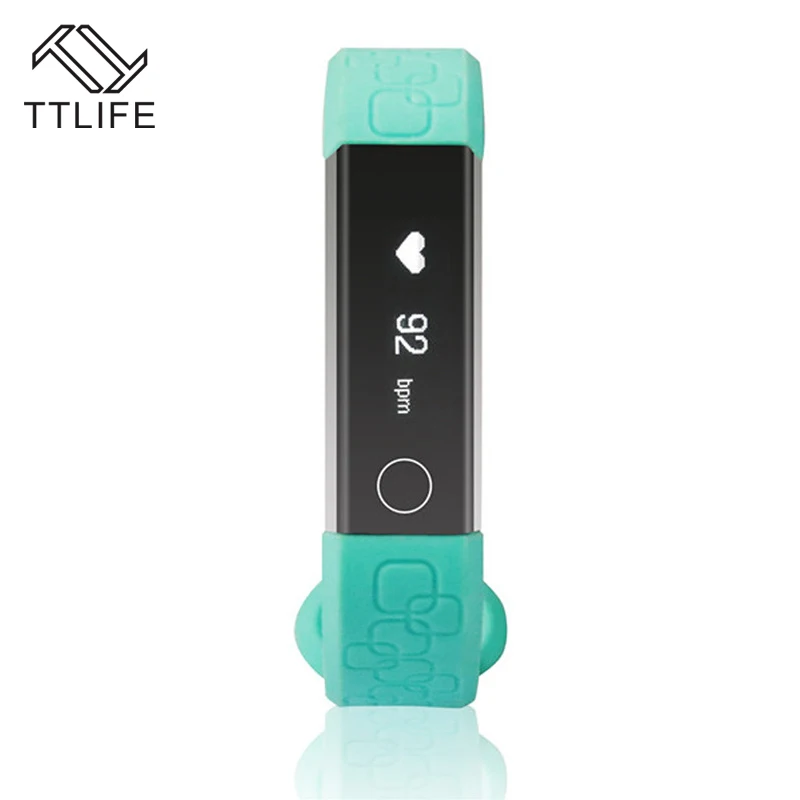 TTLIFE Водонепроницаемый Фитнес-Трекер Шагомер OLED Smart монитор Сердечного Ритма