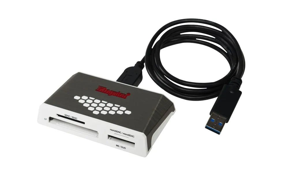 Оригинальный Kingston USB 3 0 высокоскоростное устройство чтения карт памяти CF Memory Stick