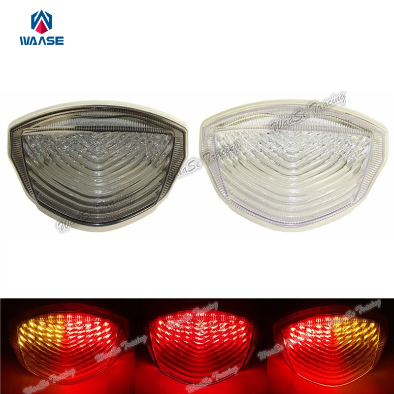 

waase E-Marked Rear Taillight Tail Brake Turn Signals Integrated Led Light Smoke For 2007 2008 SUZUKI GSXR1000 GSX-R 1000 K7 K8