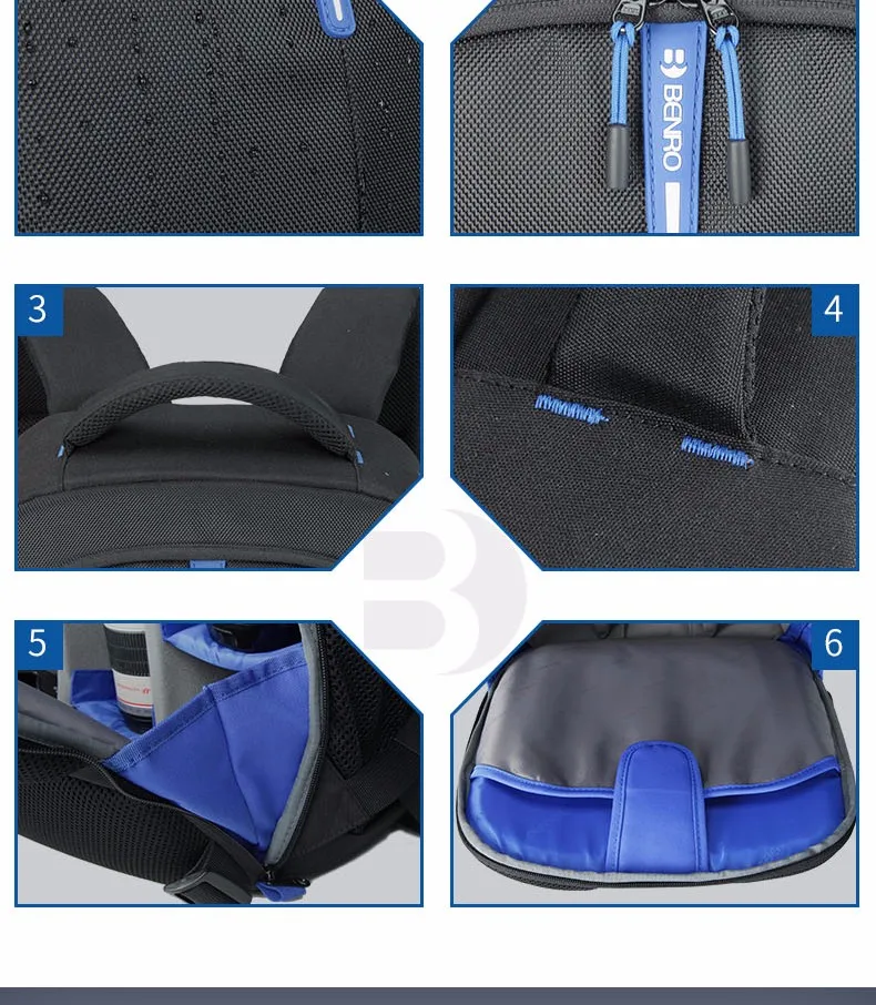 Benro Hiker 200 300 сумка для камеры высокое качество рюкзак профессиональный Противоугонный наружный мужской женский рюкзак для камеры Canon/Nikon