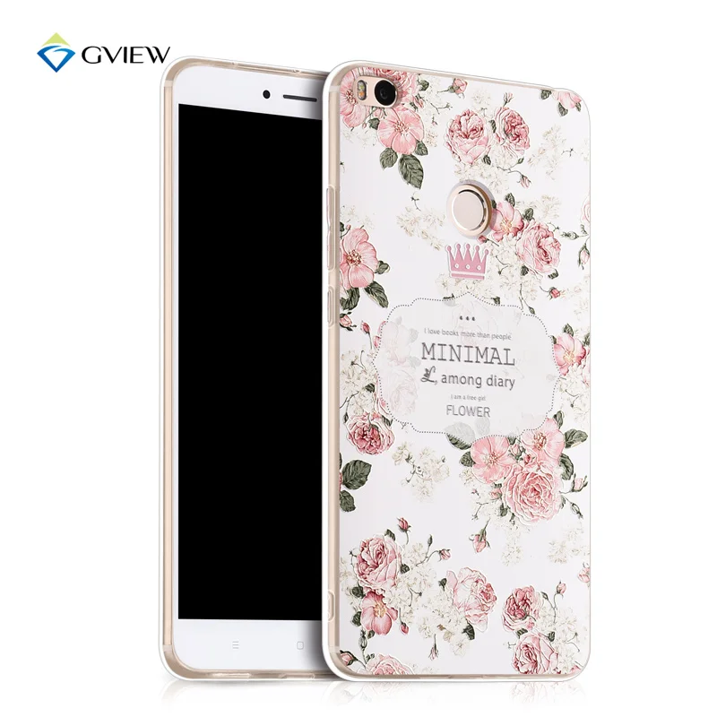 Gview супер 3D рельефный рисунок мягкий ТПУ чехол для Xiaomi Redmi Note 4x телефон сумка