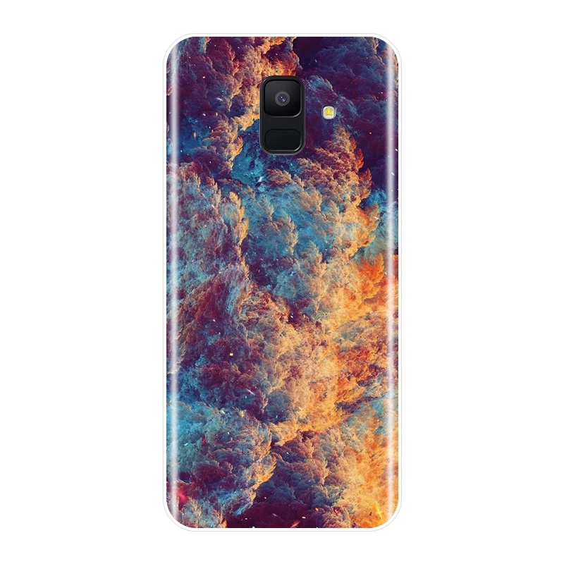 Чехол для телефона Samsung Galaxy A6 A8 Plus 2018 A5 A7 Мягкий силиконовый чехол A3 2016 2017 |