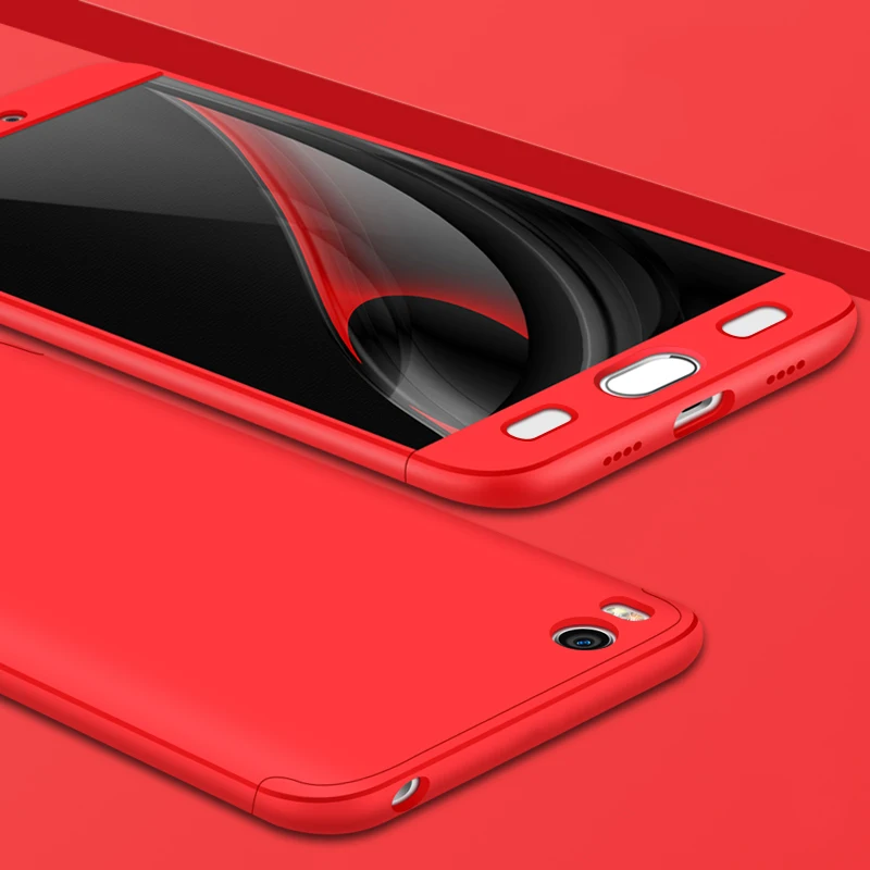 Чехол GKK для Xiaomi Mi5S Mi5 Mi6 модный армированный 360 чехол с полной защитой Mi 5 5s 6