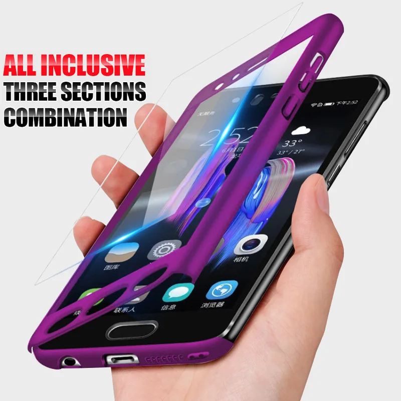 Чехол с полной защитой 360 градусов для Samsung Galaxy A50 A30 A10 M30 M20 M10 J4 J6 A6 A8 Plus A9 A7 2018 A5 A3 J3 J5
