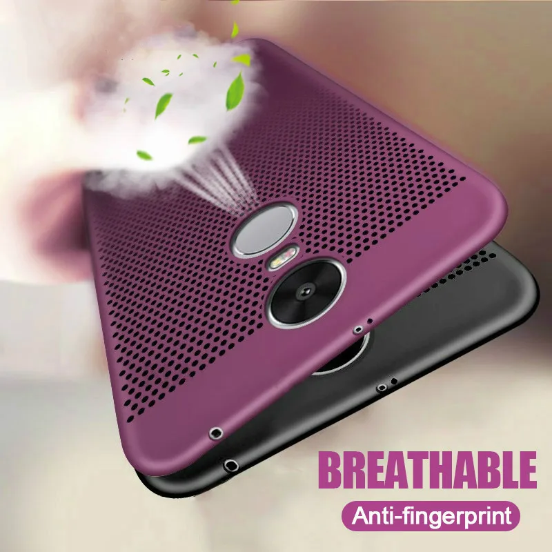 Cooling Mesh Heat Dissipation Case For Xiaomi Mi CC9 CC9e 9 8 Lite F1 Redmi K20 7 Pro 7A Note 6 5 6A 5A 4X Hard PC Cover |