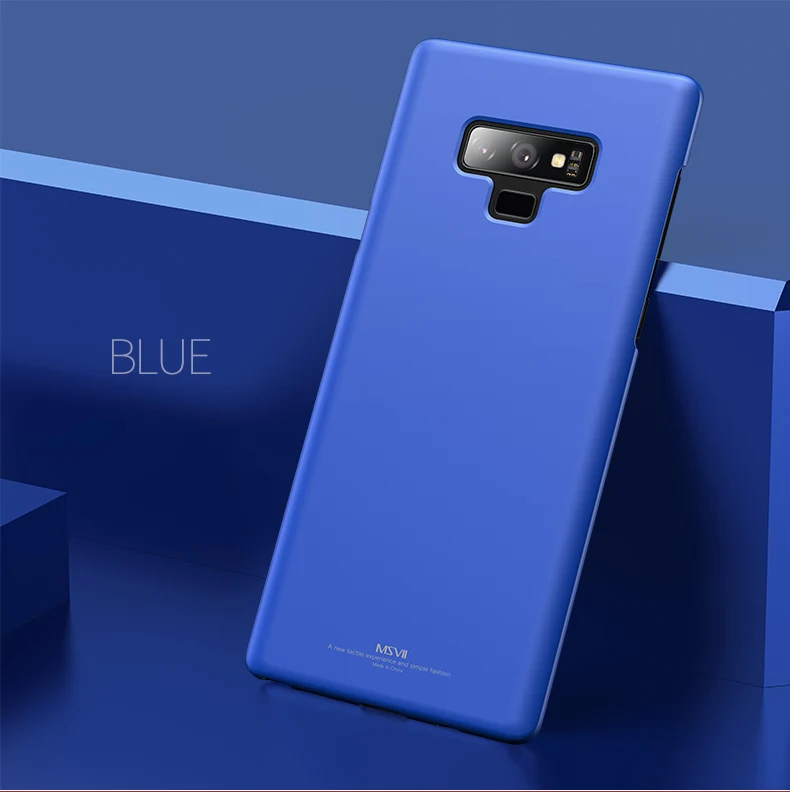 Роскошный Твердый чехол MSVII для Samsung galaxy Note 9 100% оригинал пластиковый с рисунком