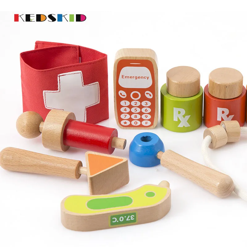 Набор игрушек Doctora для детей медицинский набор обучающая коробка классический