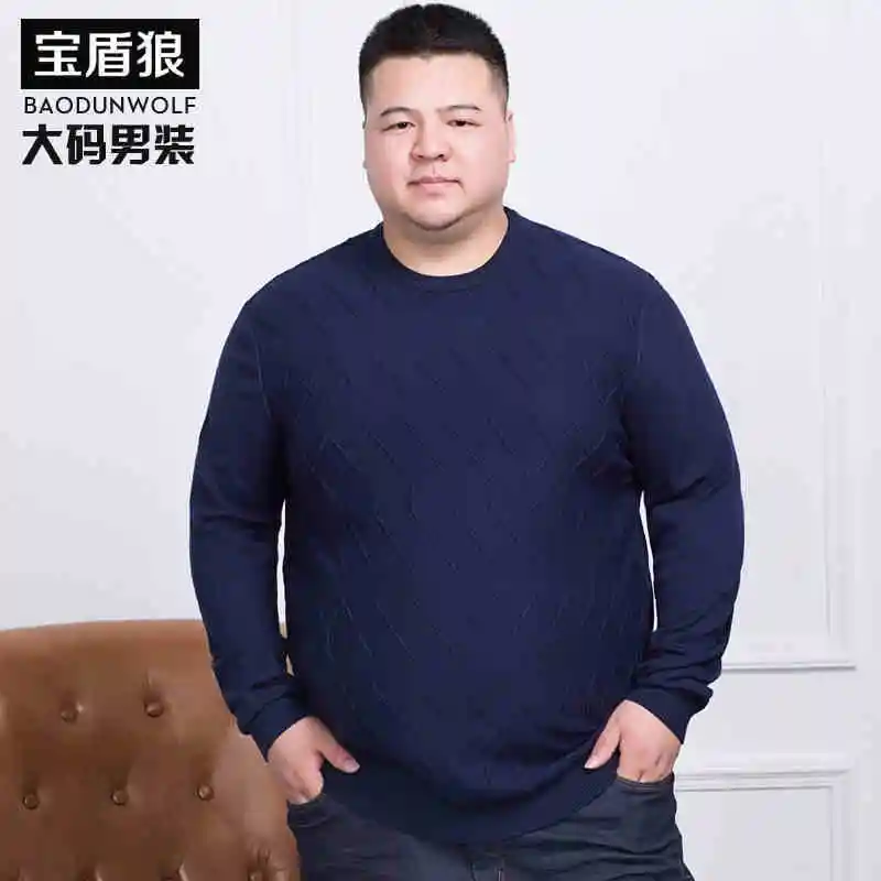 10XL 8XL 6XL 5XL мужской свитер, новинка, весенний пуловер, свободный крой, тонкие мужские вязаные свитера, мужской Завитый подол, высокое качество, плюс размер - Цвет: 1