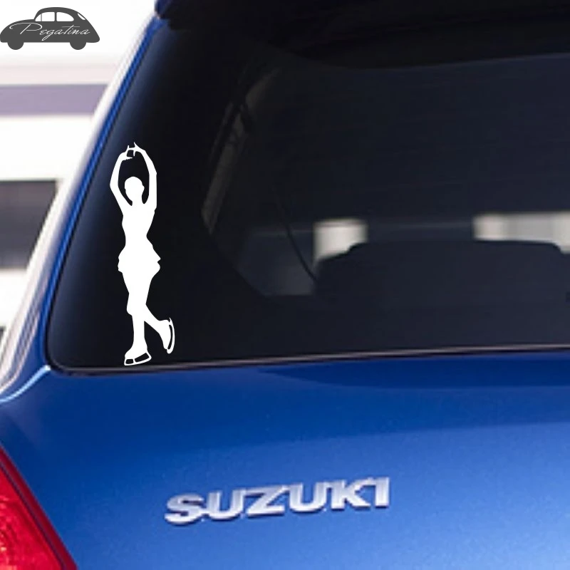 Наклейка для катания на лыжах Зимние виды спорта ледяные танцы виниловые