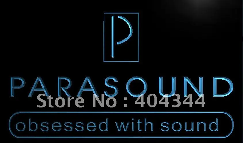 

LL095- Parasound Audio Theater System LED Neon Light Sign home decor crafts