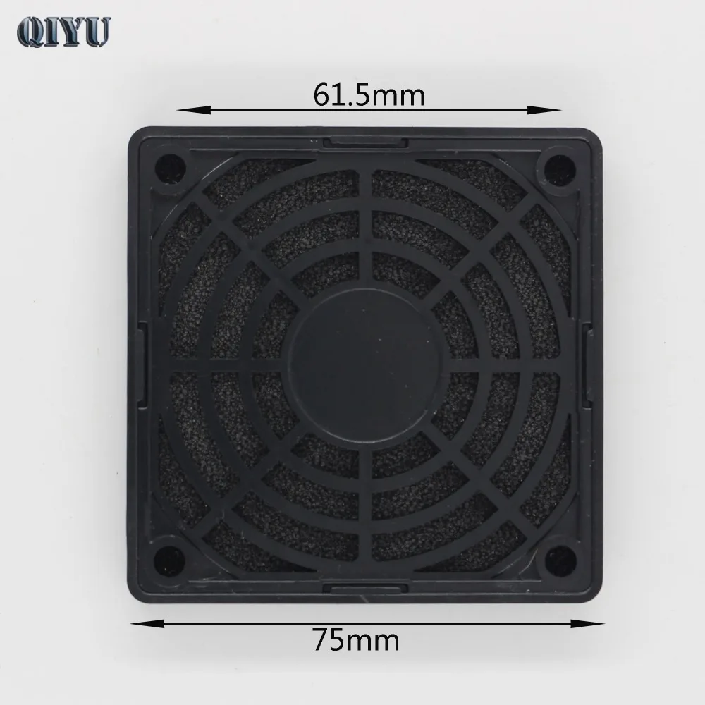 7 см вентилятор постоянного тока черный пластиковый пылезащитный чехол