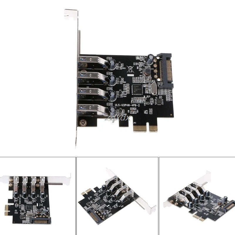 4 Por t/7 портовый Суперскоростной USB 3 0 до 15 контактный SATA разъем питания PCIExpress