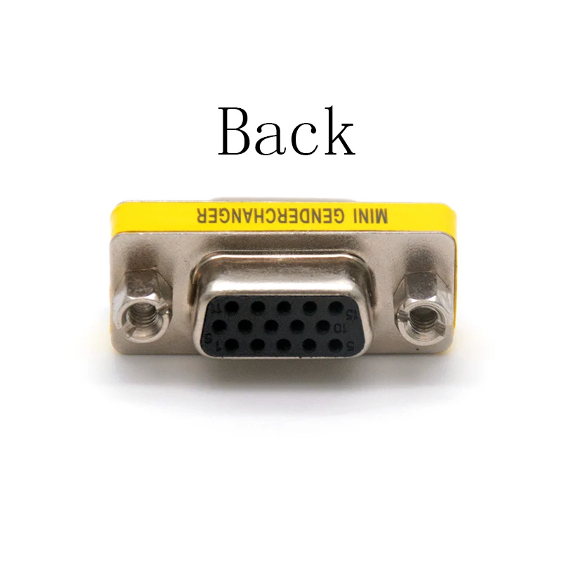 Компьютерные аксессуары 15 Pin HD15 D Sub DB15 VGA Женский конвертер адаптер| |