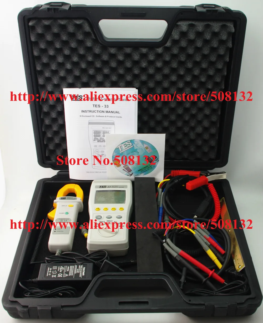 TES-33S TES-33 Battery Capacity Tester (USB) Brand New TES33S | Инструменты