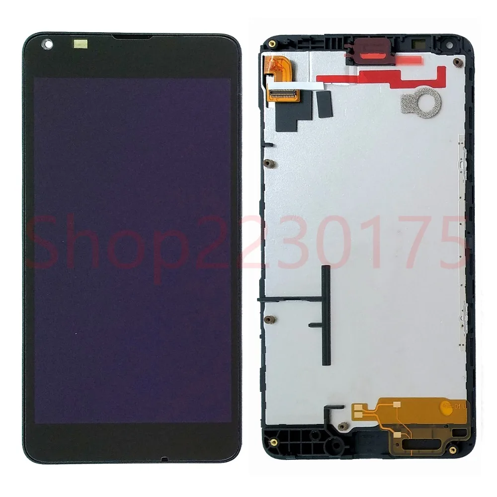 ЖК дисплей для Nokia Lumia 640 с дигитайзером тачскрина в сборе рамкой дисплеем RM 1075