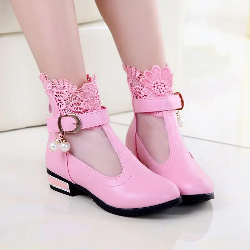 2016 горячий источник и осенью новый детская обувь туфли для девочек принцесса