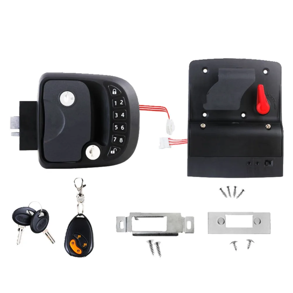 Новый Автомобиль RV бесключевая дверь замок защелка ручка Deadbolt новый безопасный