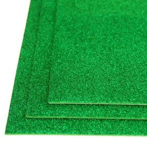 Grass Green Губчатая бумага блестящая золотая бумага ручной работы, 5 листов Клейкая Пена Золотая блестящая бумага, DIY материалы для творчества - Цвет: Grass Green
