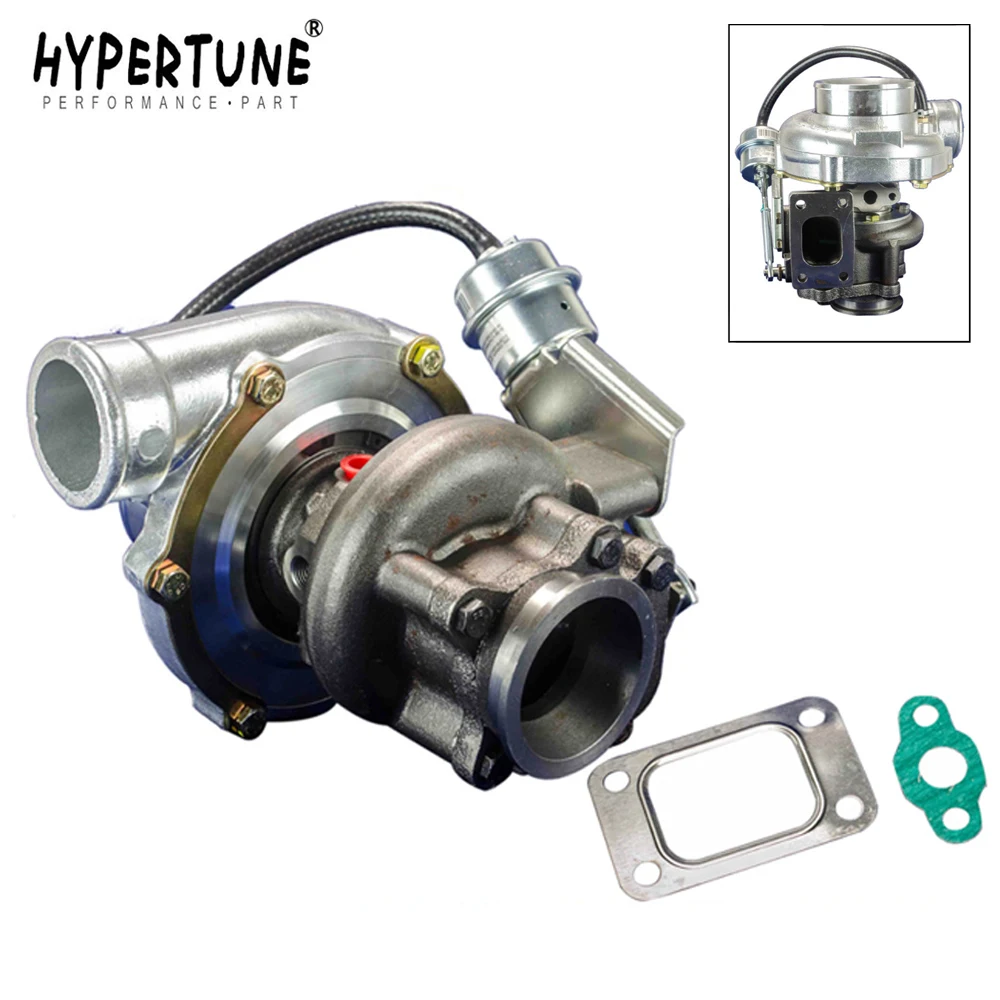 GT3076R внутренняя перегородка турбо зарядное устройство A/R:. 70/. 50 холодной,. 86 горячей, t25/28 фланец v полоса HT-TURBO33