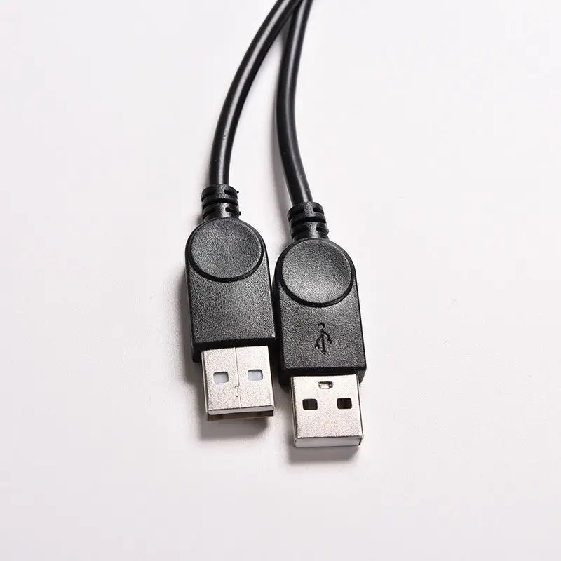 USB 2.0 Female to 2 Dual Male Power Adapter Y Splitter Cable Cord Connector | Компьютеры и офис