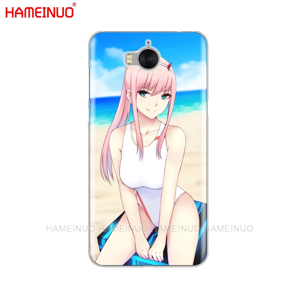 HAMEINUO дорогой в FranXX чехол для сотового телефона huawei honor 3C 4X 4C 5C 5X 6 7 Y3 Y6 Y5 2 II Y560