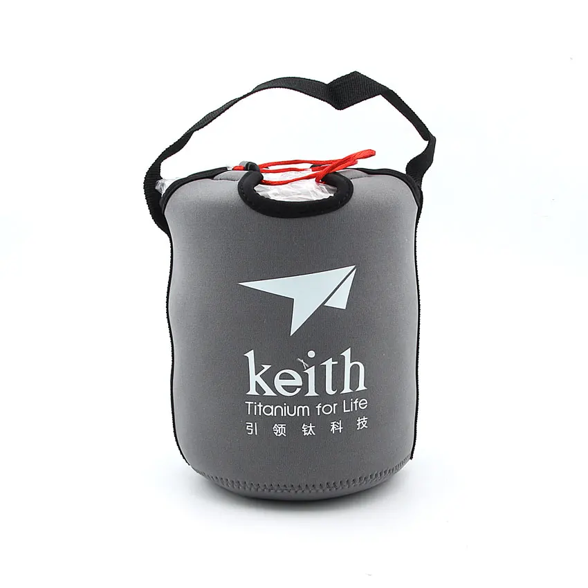 Keith Ti5378 3 шт. набор титановых чаш с крышкой переносной бэнто Ланч боксы контейнер